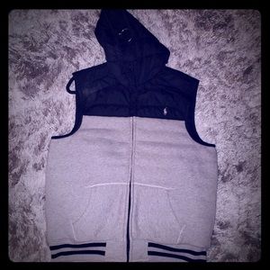 Polo by Ralph Lauren Hooded Vest Size Large